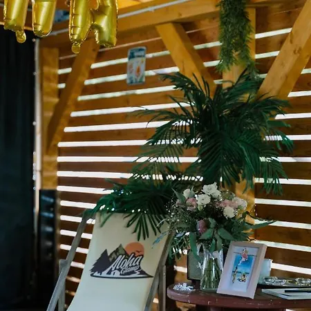Holiday home Aloha Glamp - Okragle Przy Rzece - Balia I Sauna - Energylandia *