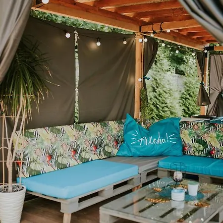 Aloha Glamp - Okragle Przy Rzece - Balia I Sauna - Energylandia Holiday home