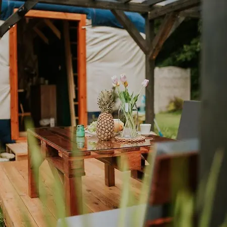 Aloha Glamp - Okragle Przy Rzece - Balia I Sauna - Energylandia Holiday home *