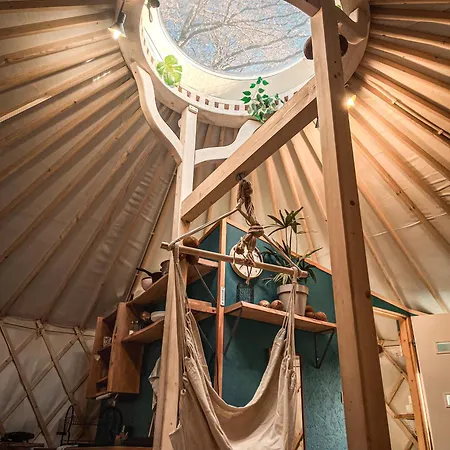 Aloha Glamp - Okragle Przy Rzece - Balia I Sauna - Energylandia Zagornik