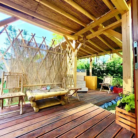 Aloha Glamp - Okragle Przy Rzece - Balia I Sauna - Energylandia Holiday home