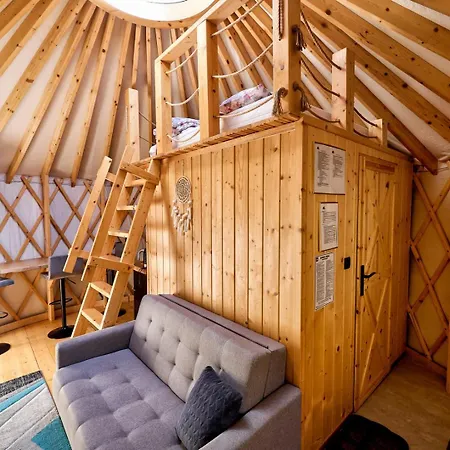 Сasa de vacaciones Aloha Glamp - Okragle Przy Rzece - Balia I Sauna - Energylandia
