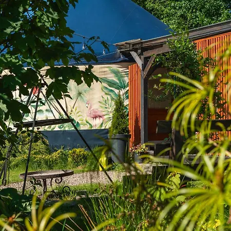 Feriehus Aloha Glamp - Caloroczny Glamping Nad Rzeka Z Prywatna Balia - Stok Narciarski, Gory, Lasy, Sauna *