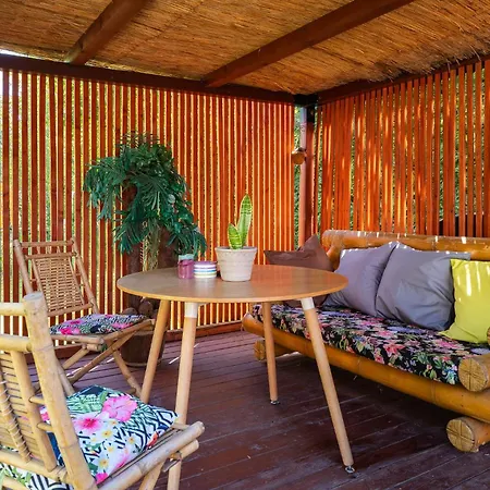 Aloha Glamp - Caloroczny Glamping Nad Rzeka Z Prywatna Balia - Stok Narciarski, Gory, Lasy, Sauna Feriehus *